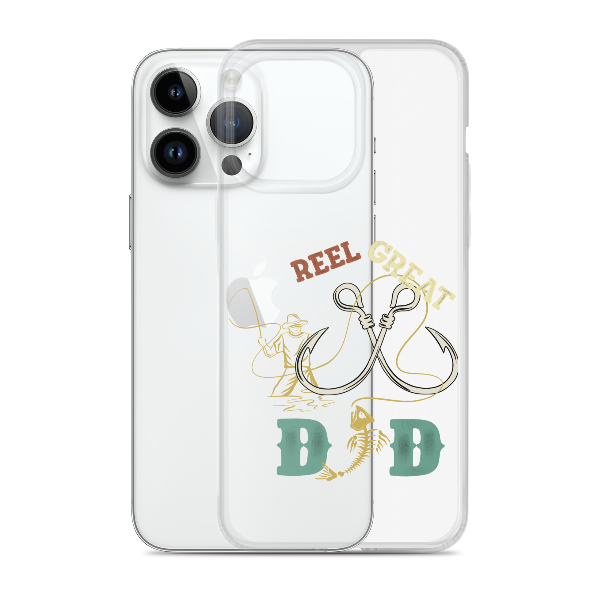 Reel Great Dad Clear Case for iPhone®