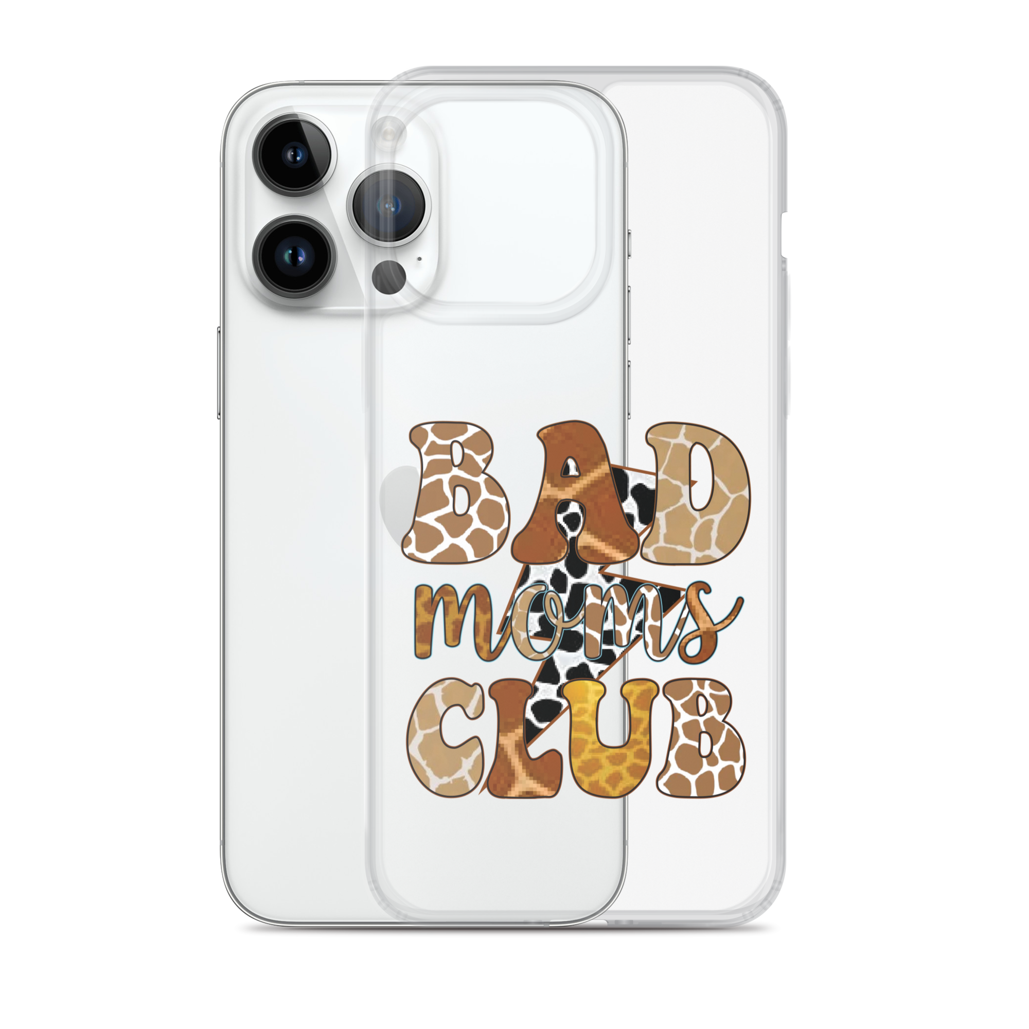 Bad Moms Club Clear Case for iPhone®