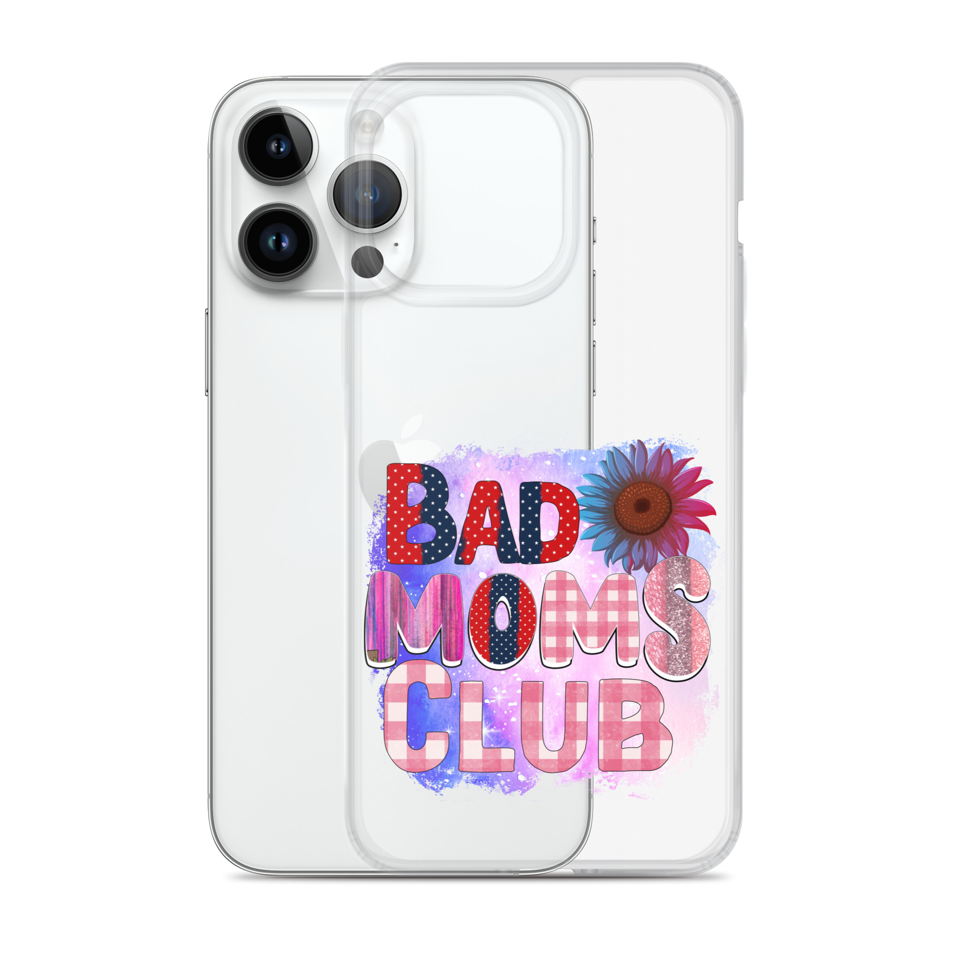 Bad Moms Club Clear Case for iPhone®