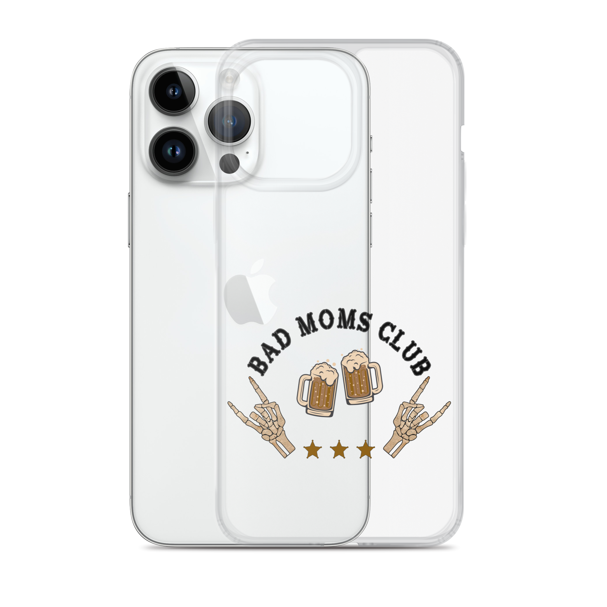 Bad Moms Club Clear Case for iPhone®