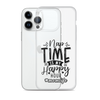 Nap Time Is My Happy Hour Clear Case for iPhone®