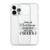 Come On Christmas Daddy Needs New Socks Clear Case for iPhone®