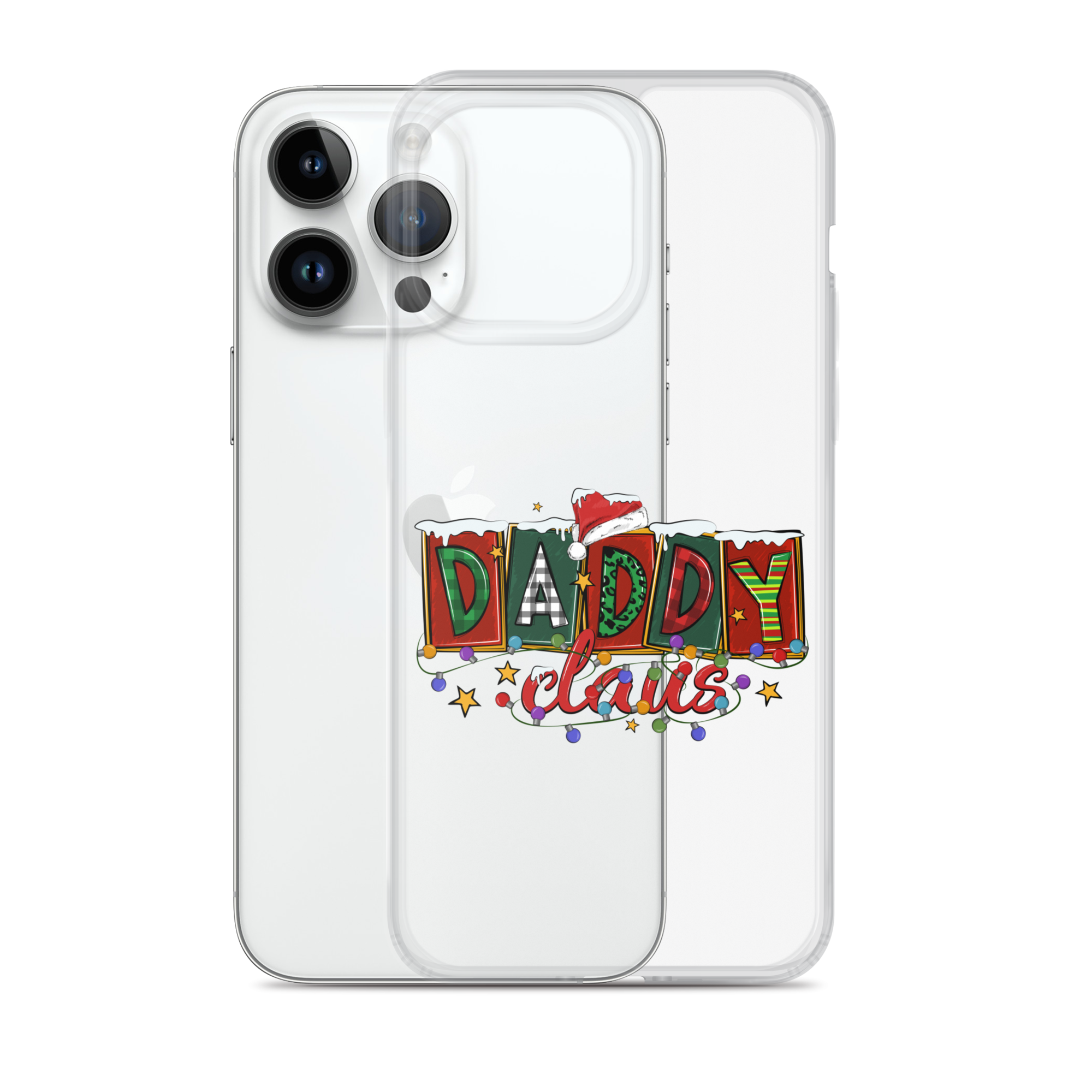 Daddy Claus Clear Case for iPhone®