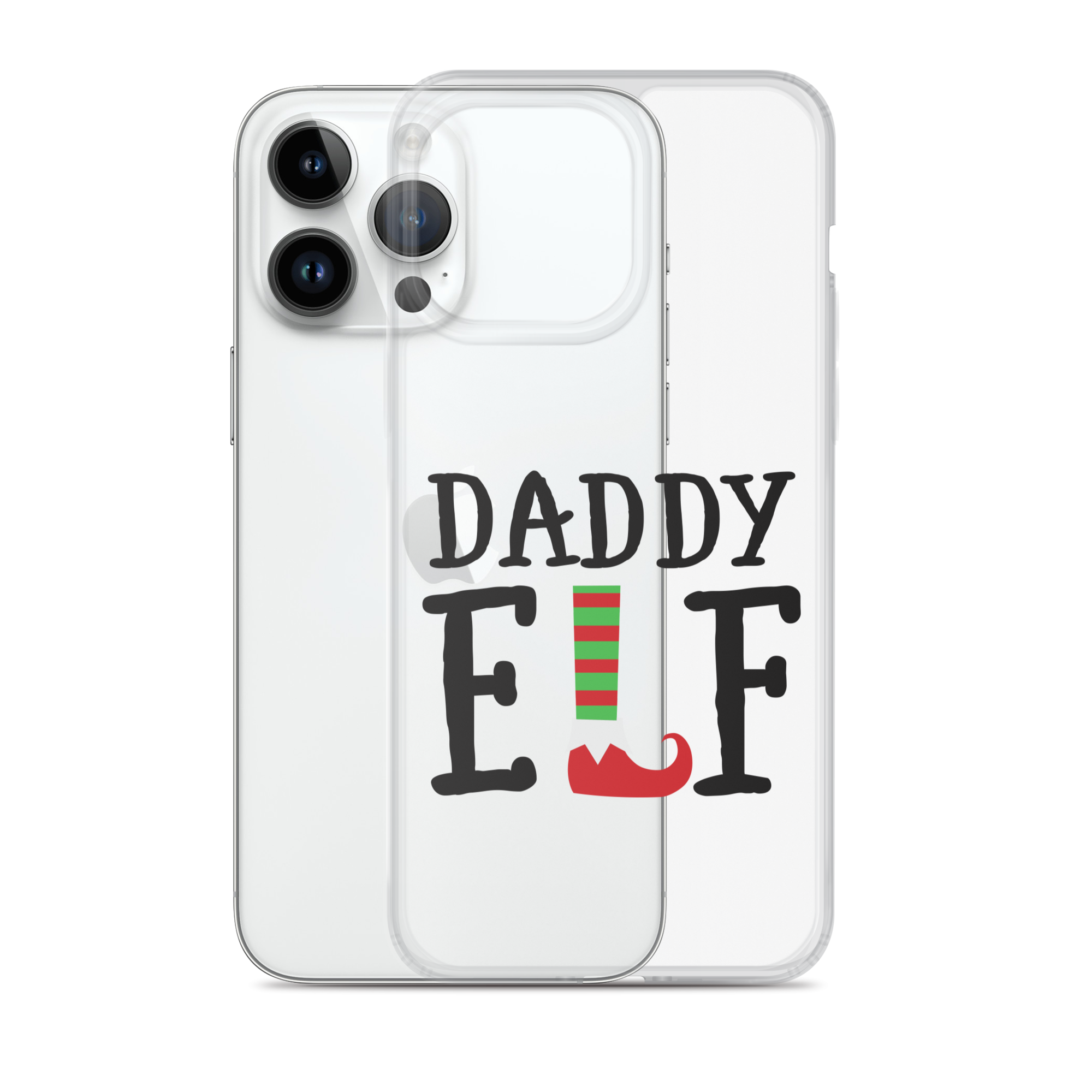 Daddy Elf Clear Case for iPhone®