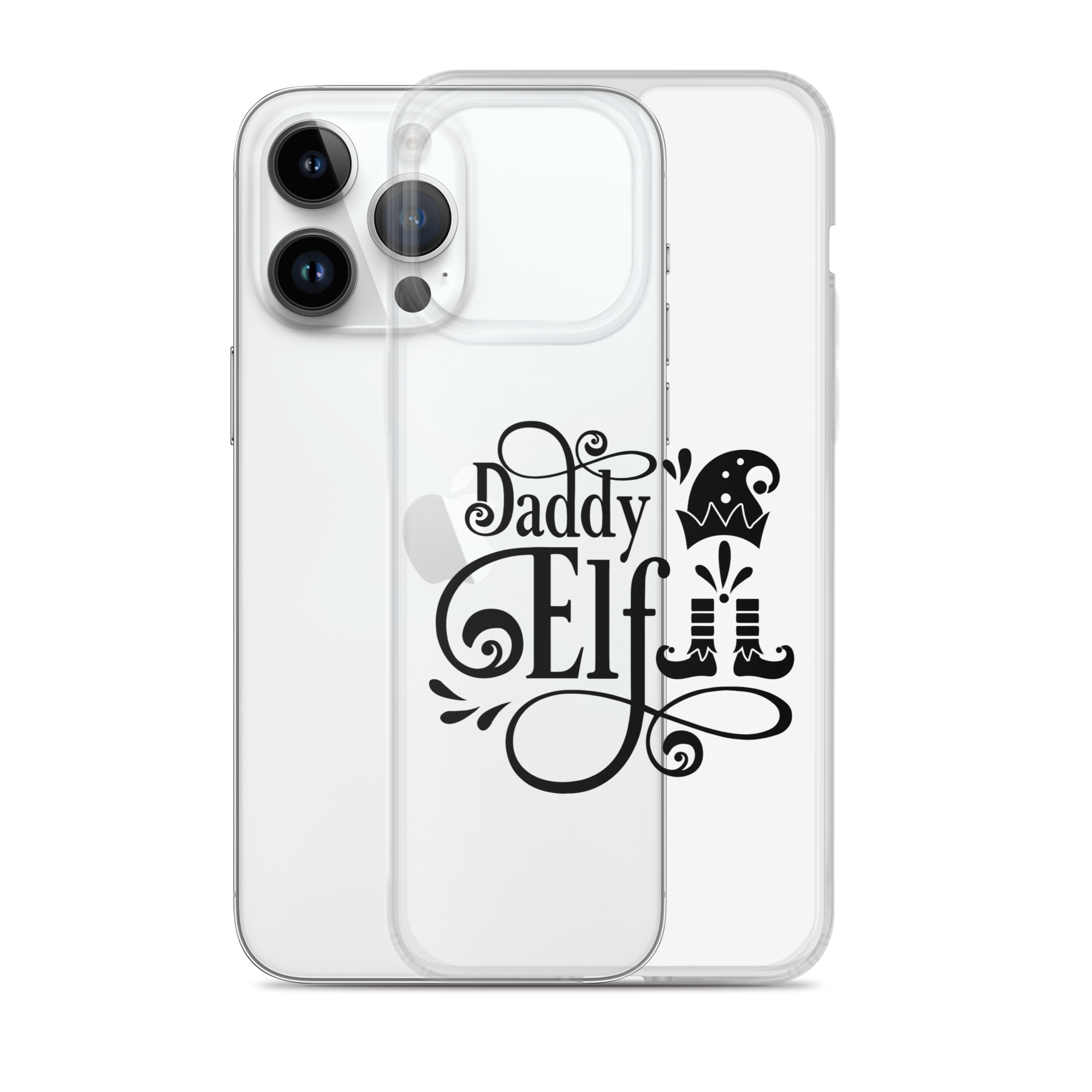 Daddy Elf Clear Case for iPhone®