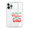 First Christmas As A Dad Clear Case for iPhone®