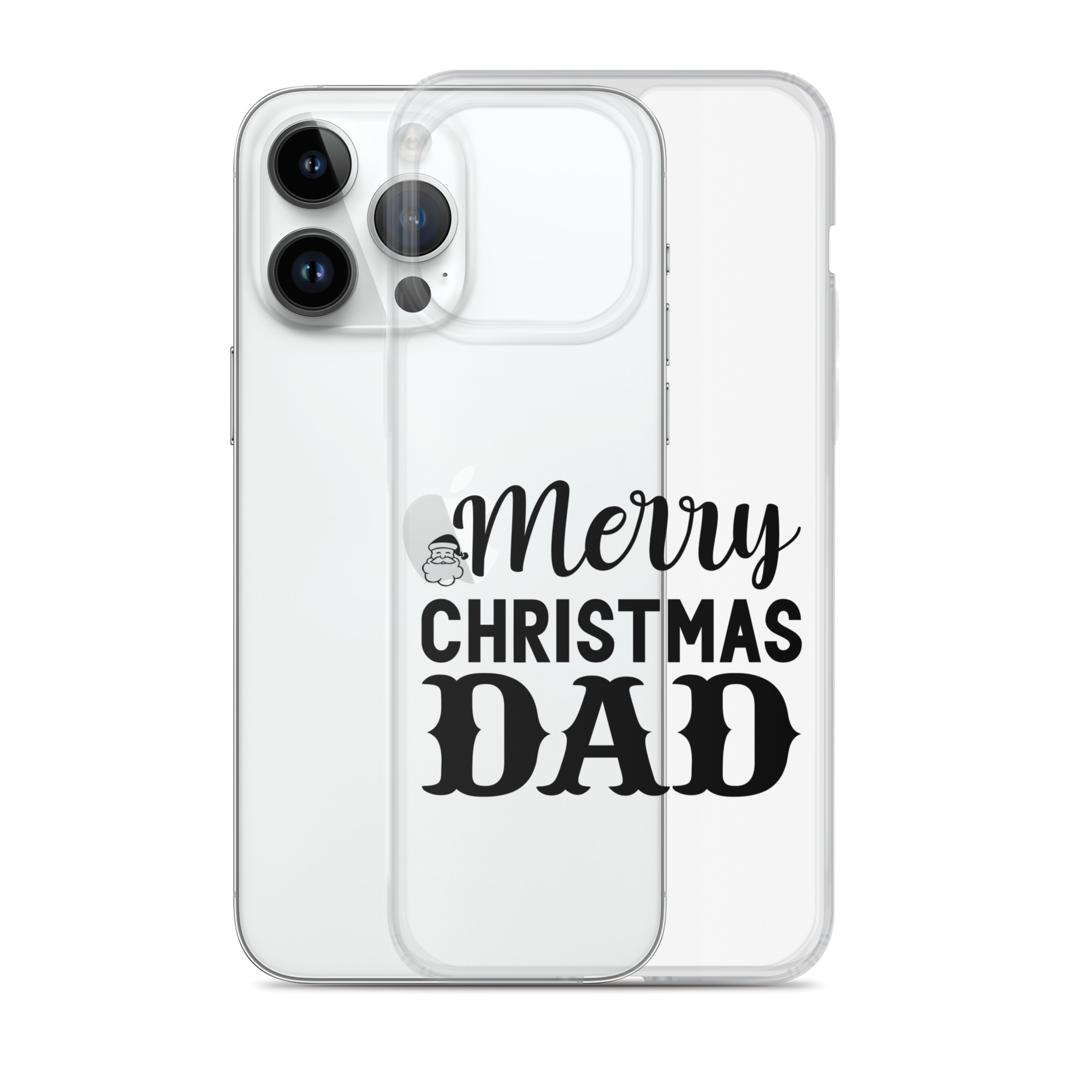 Merry Christmas Dad Clear Case for iPhone®