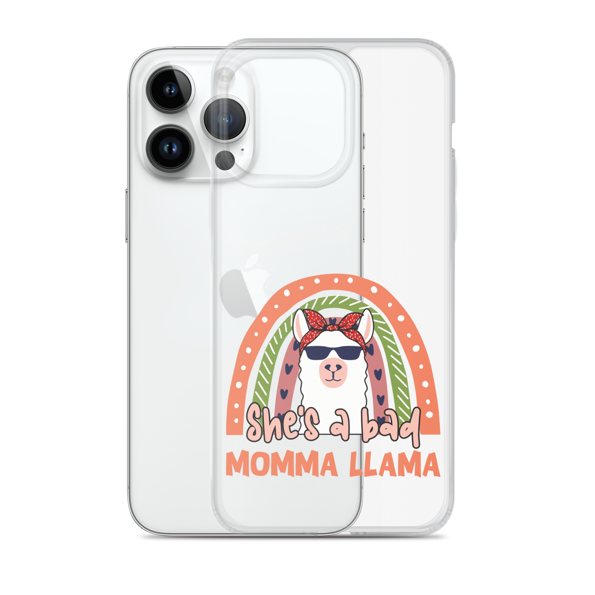 She's A Bad Momma Llama Clear Case for iPhone®