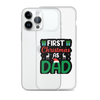 First Christmas As Dad Clear Case for iPhone®