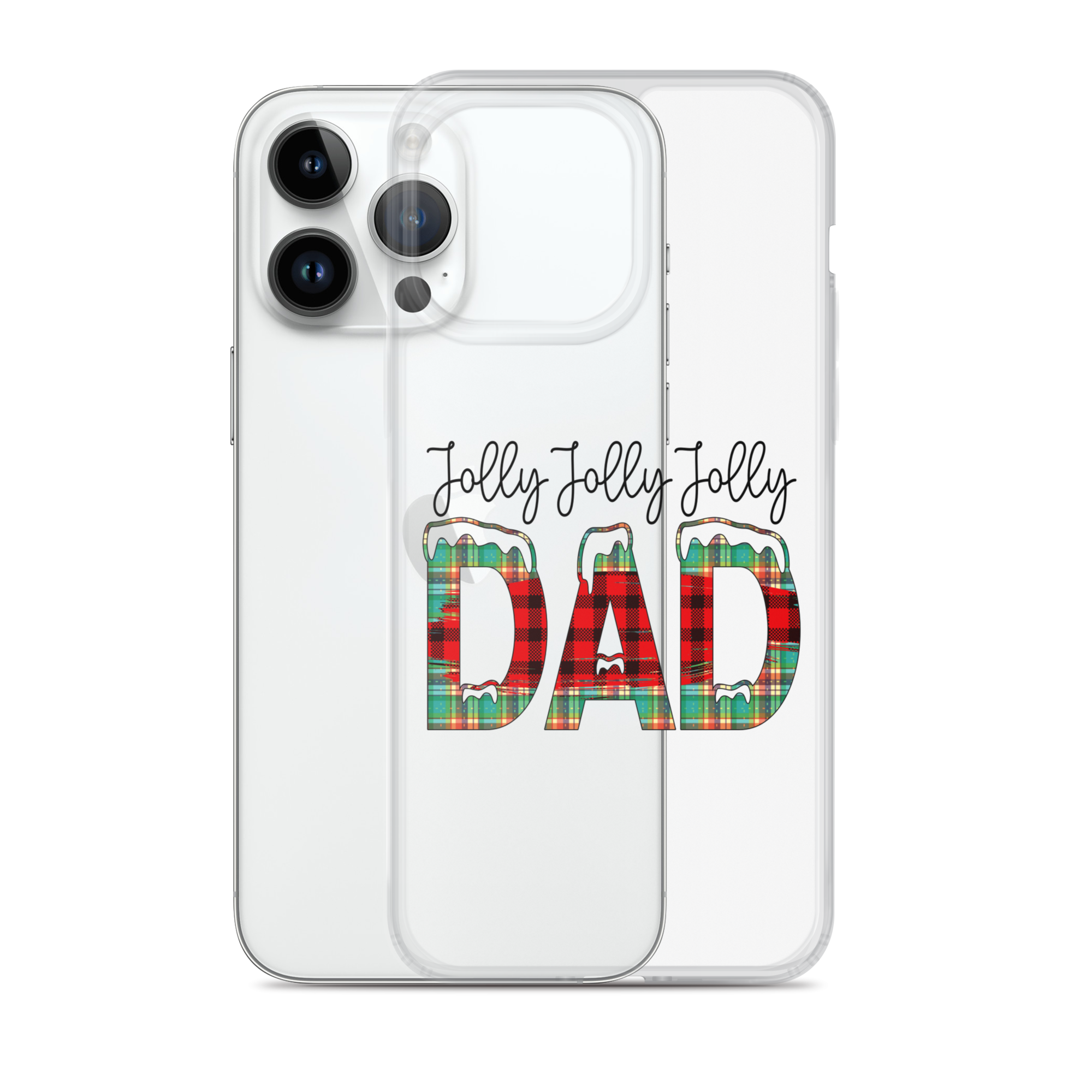 Jolly Jolly Jolly Dad Clear Case for iPhone®