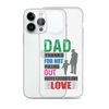 Dad Thanks For Not Pulling Out, Happy Father's Day, Love  Clear Case for iPhone®