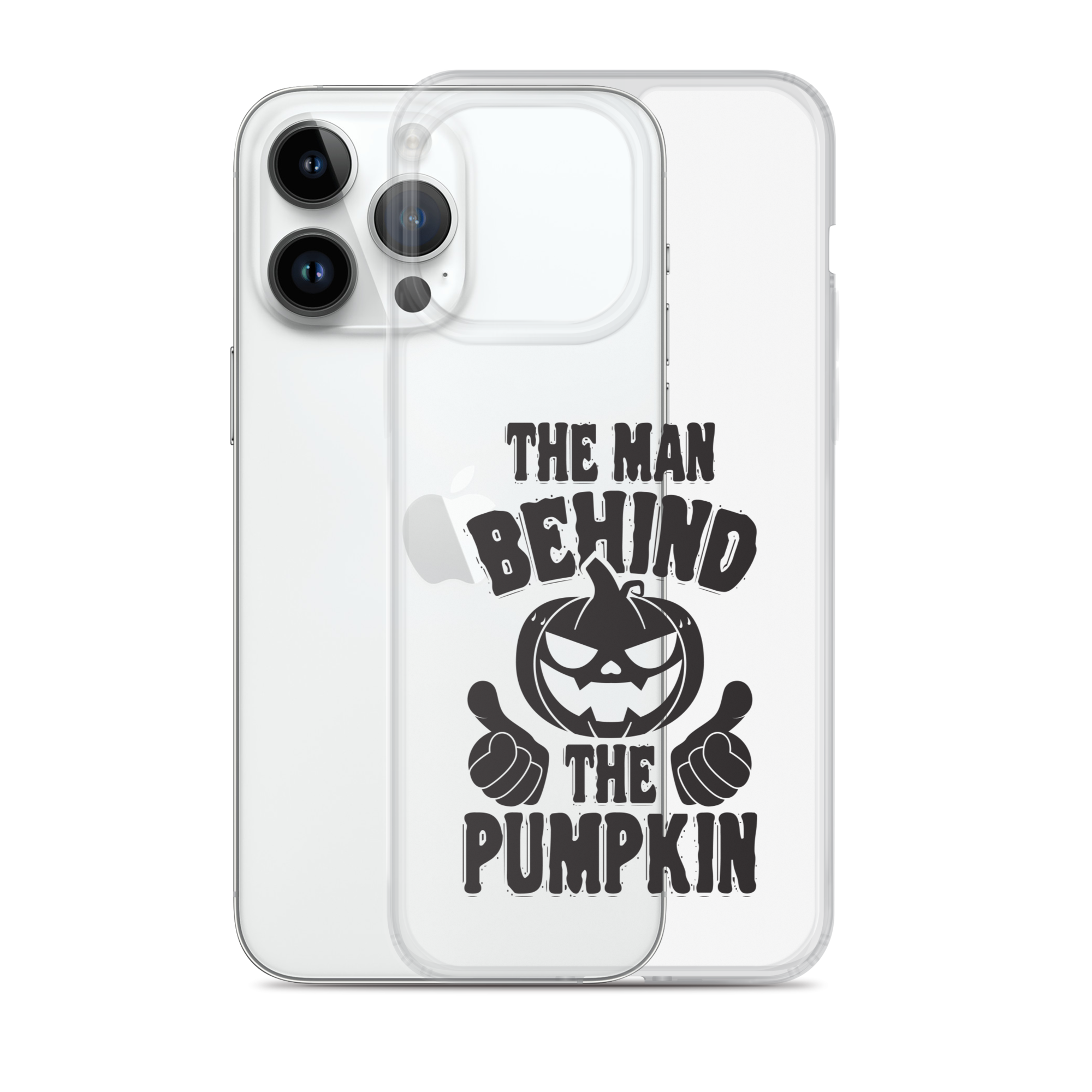 The Man Behind The Pumpkin Clear Case for iPhone®