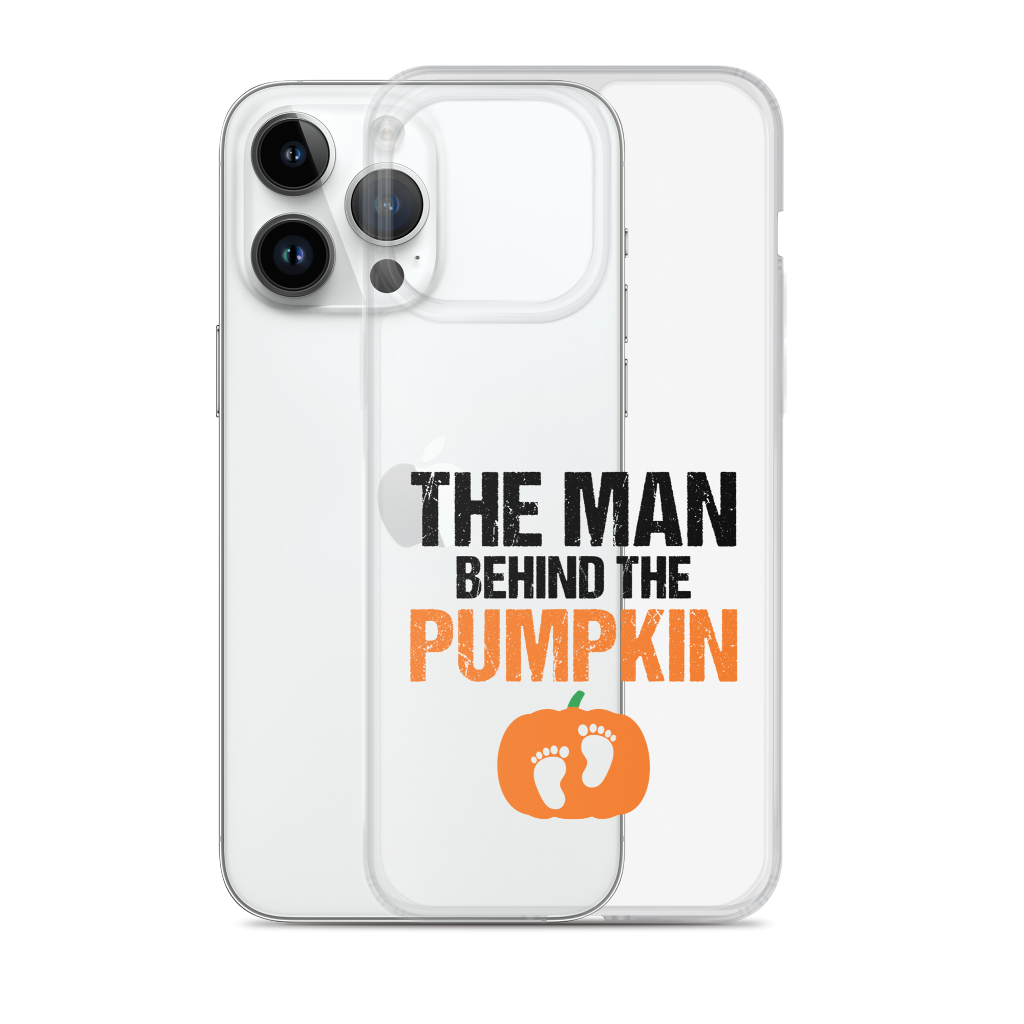 The Man Behind The Pumpkin Clear Case for iPhone®