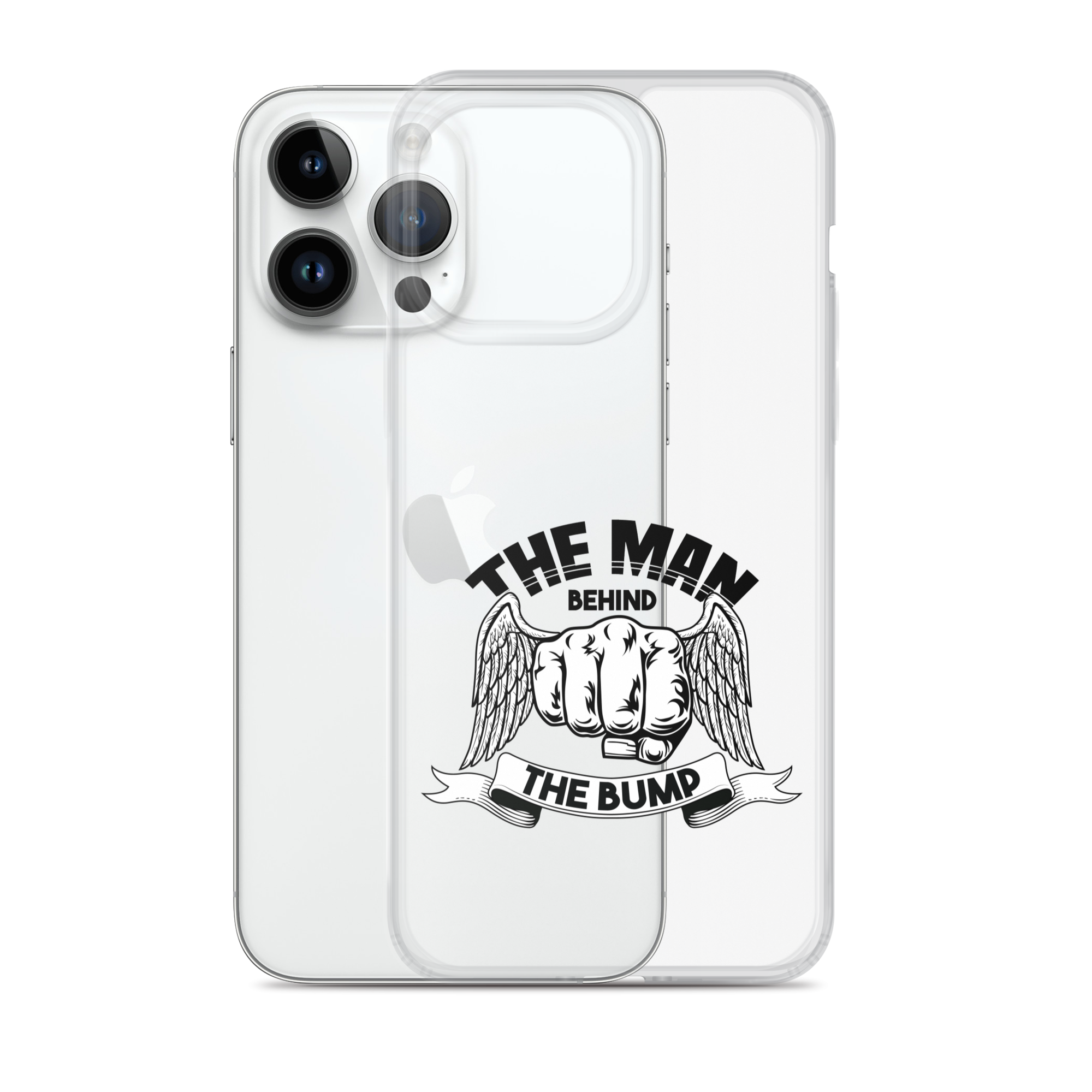 The Man Behind The Bump Clear Case for iPhone®