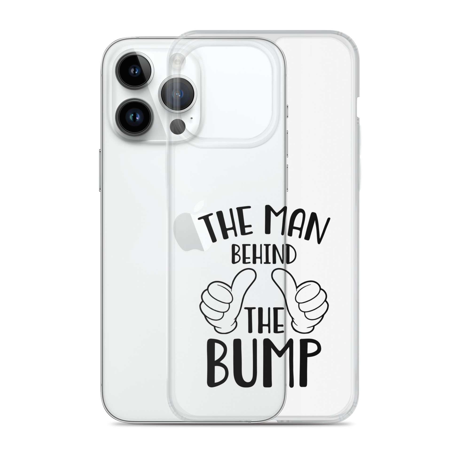 The Man Behind The Bump Clear Case for iPhone®