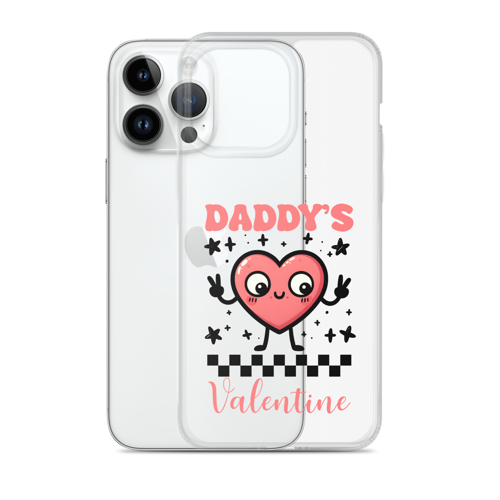 Daddy's Valentine Clear Case for iPhone®