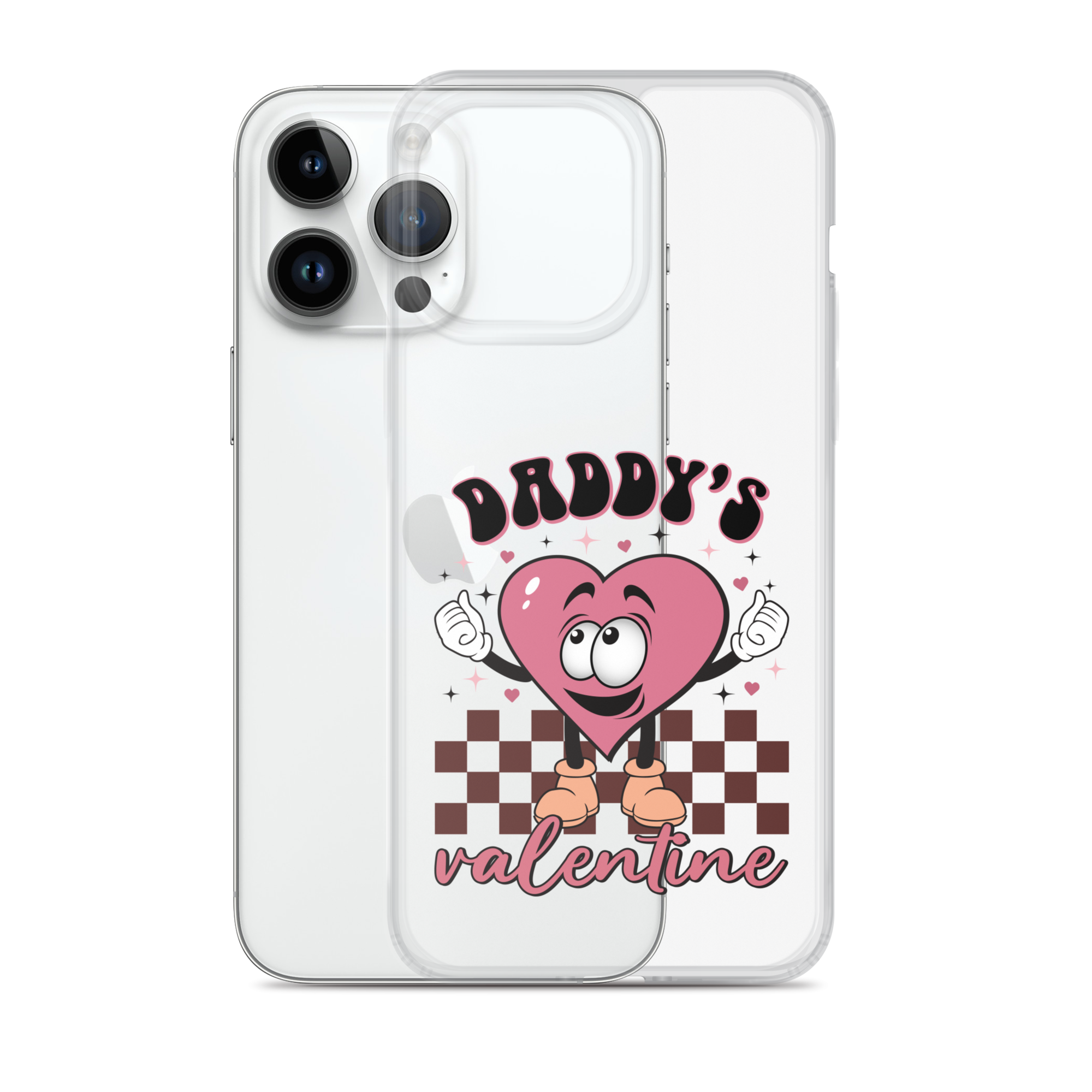 Daddy's Valentine Clear Case for iPhone®