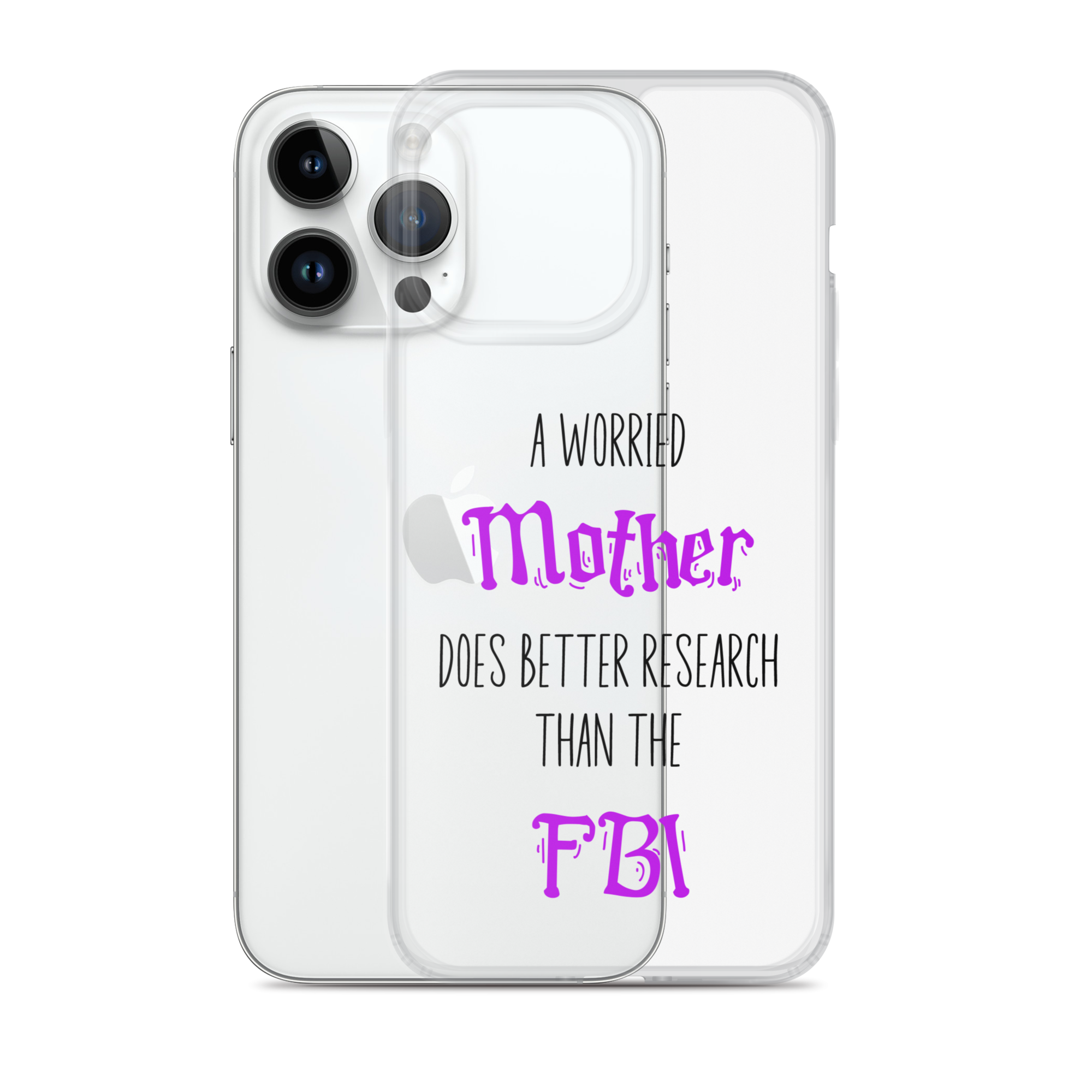 A Worried Mother Does Better Research Than The FBI Clear Case for iPhone®