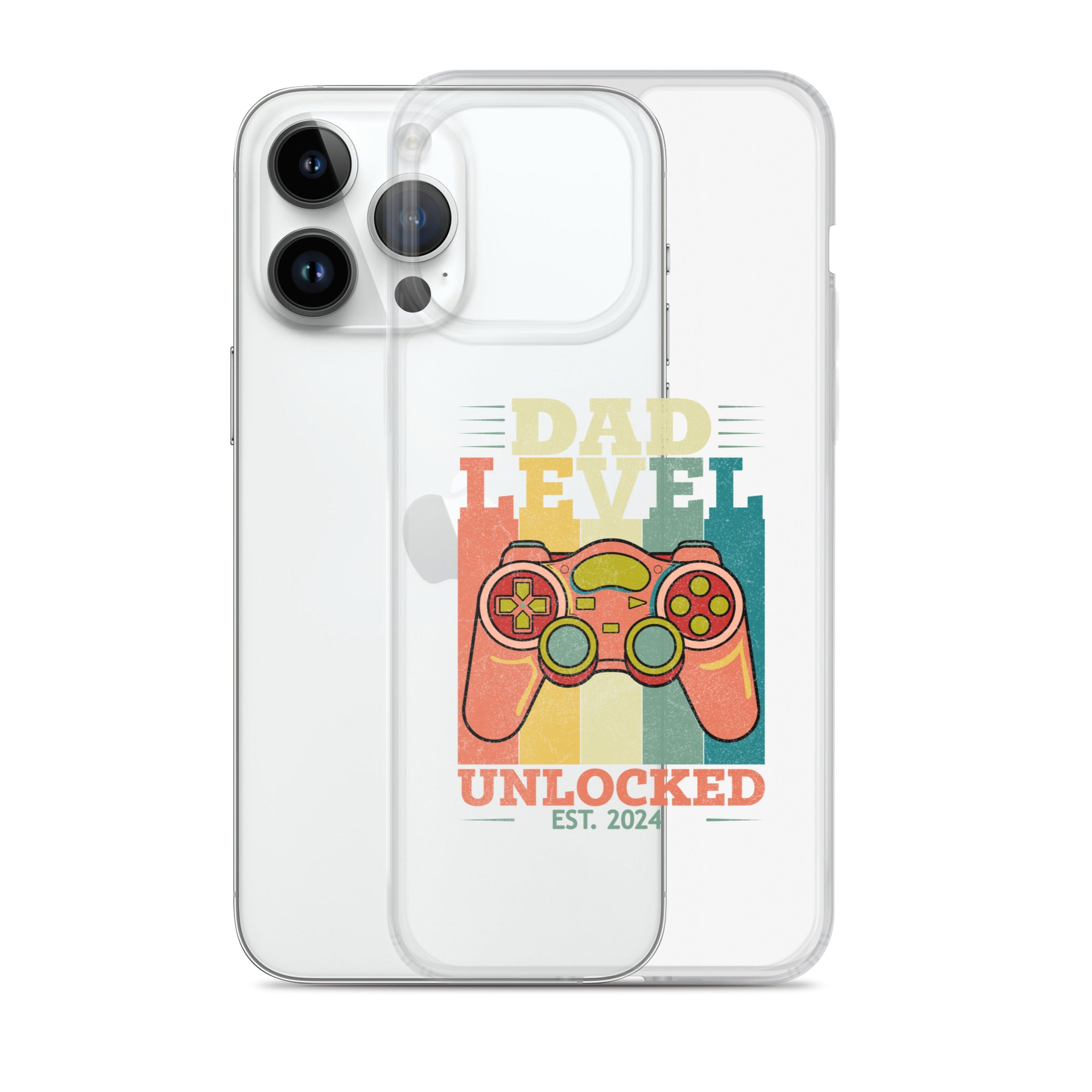 Dad Level Unlocked EST. 2024 Clear Case for iPhone®