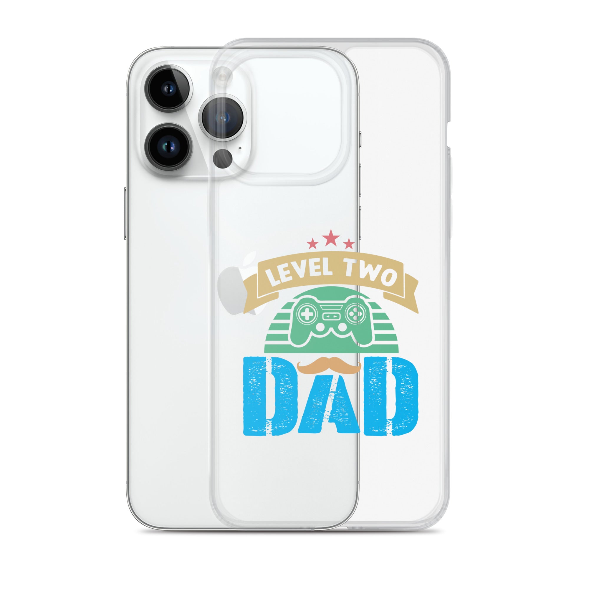 Level Two Dad Clear Case for iPhone®