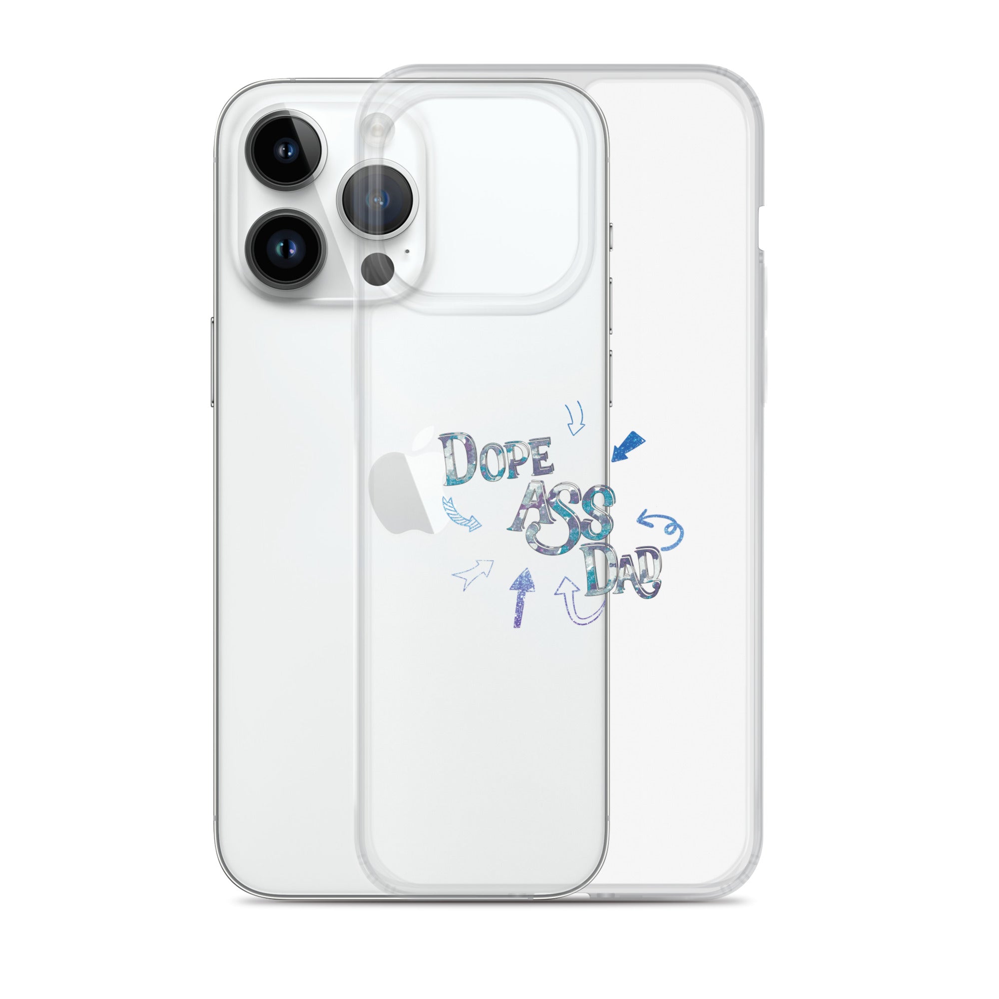 Dope Ass Dad Clear Case for iPhone®