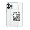 When My Father Didnt Have My Hand He Had My Back Clear Case for iPhone®