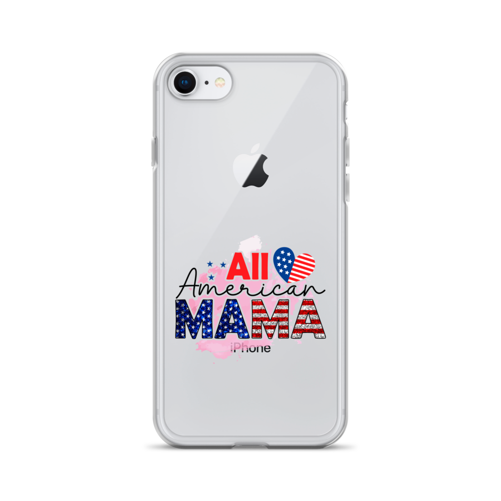 All American Mama Clear Case for iPhone®