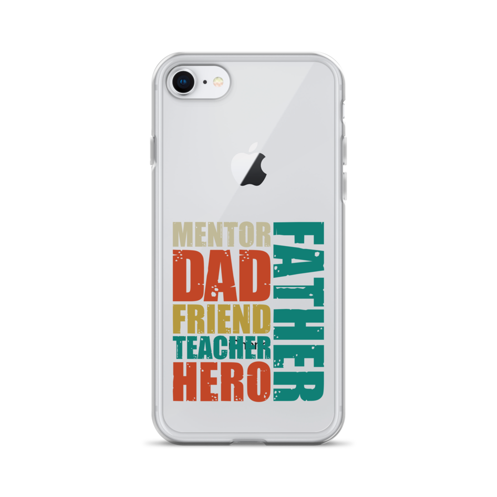 Mentor Dad Friend Teacher Father Clear Case for iPhone®