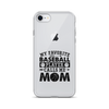 My Favorite Baseball Player Calls Me Mom Clear Case for iPhone®