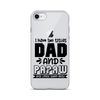 I Have Two Titles Dad And Papaw And I Rock Them Both Clear Case for iPhone®