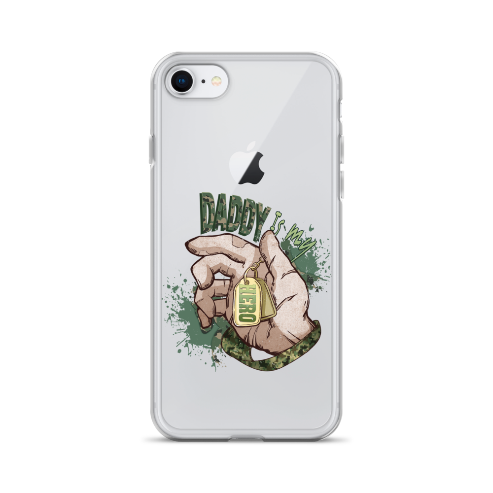 Daddy Is My Hero Clear Case for iPhone®