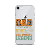 Dad The Man The Myth The Fishing Legend Clear Case for iPhone®