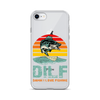 Dilf Damn I Love Fishing Clear Case for iPhone®