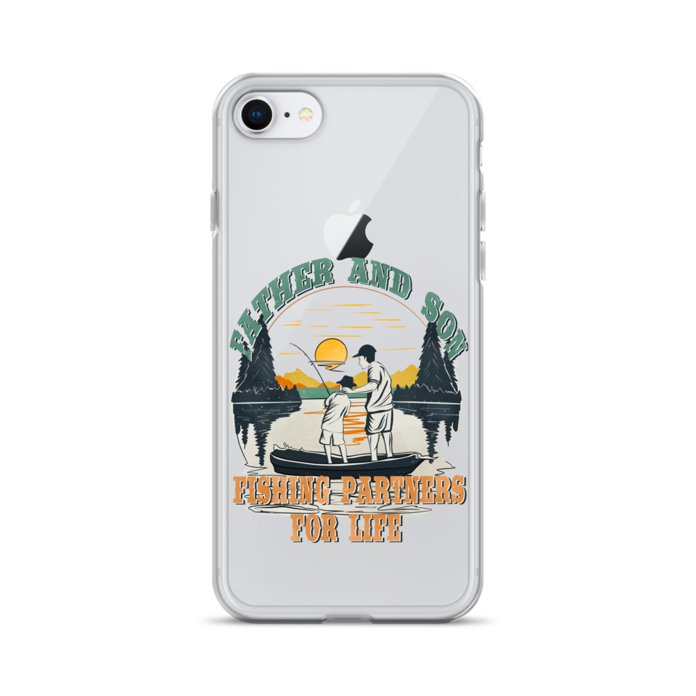 Father And Son Fishing Partners For Life Clear Case for iPhone®