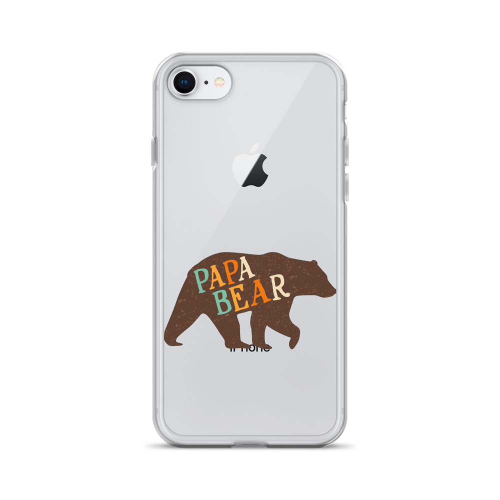 Papa Bear Clear Case for iPhone®