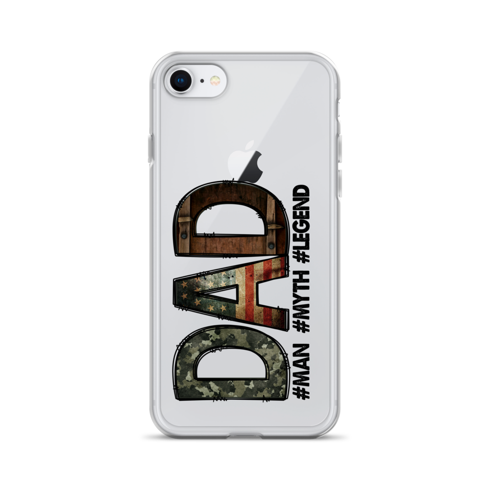 Dad #Man #Myth #Legend Clear Case for iPhone®