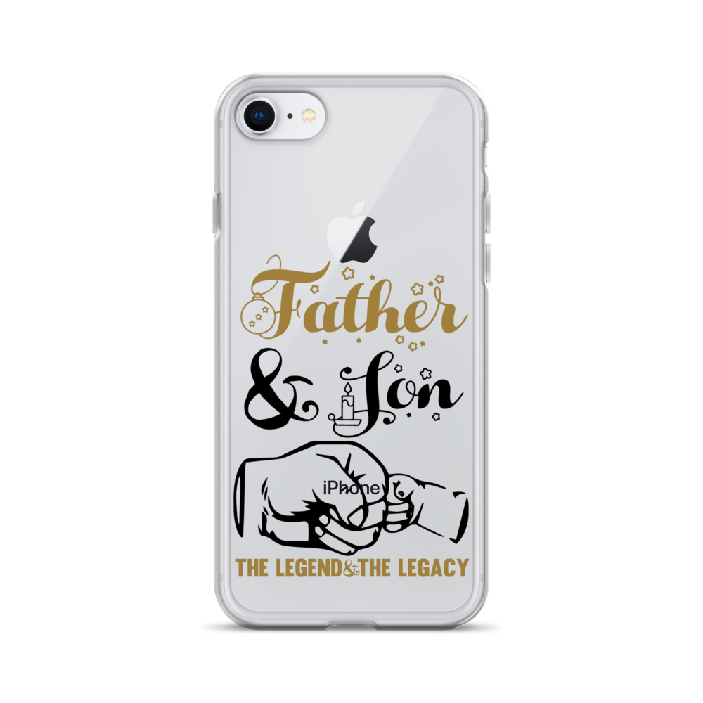 Father And Son The Legend And The Legacy Clear Case for iPhone®