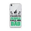 My Favorite People Call Me Dad Clear Case for iPhone®