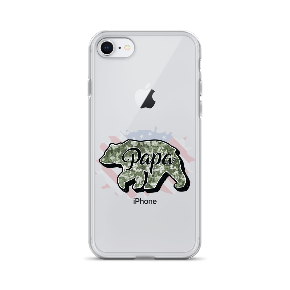 Bear Papa Clear Case for iPhone®