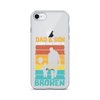 Dad And Son A Bond that can't Be Broken Clear Case for iPhone®