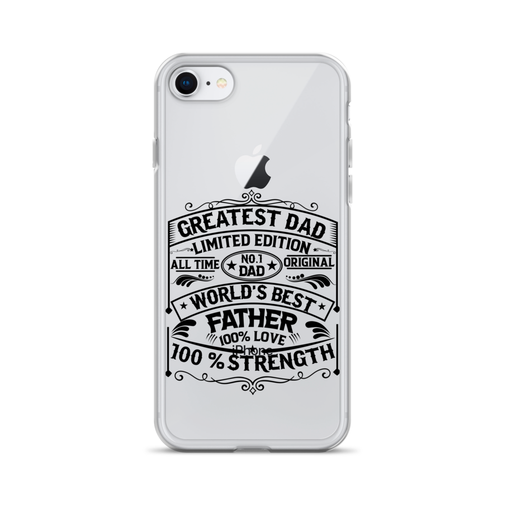 Greatest Dad Limited Edition All Time Clear Case for iPhone®