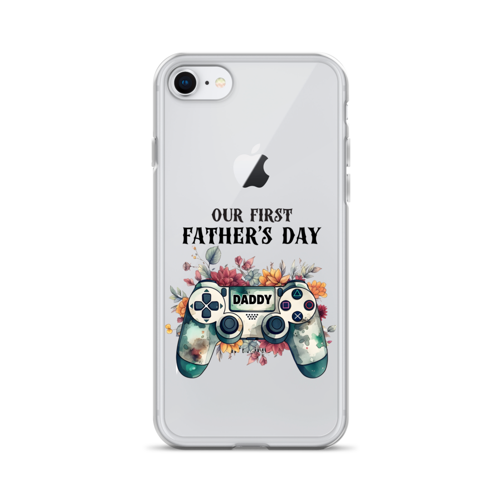 Our First Father's day Clear Case for iPhone®