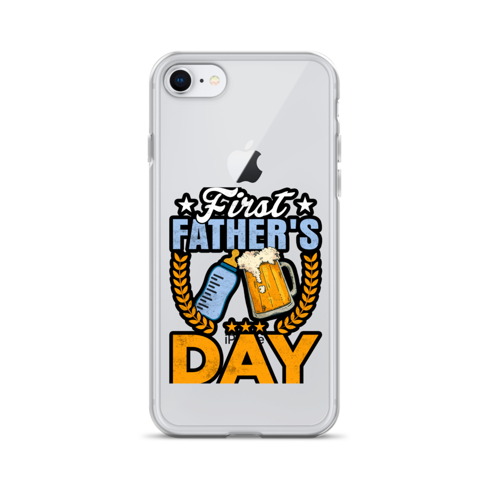 First Father's Day Clear Case for iPhone®