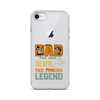 Dad The Man The Myth The Fishing Legend Clear Case for iPhone®