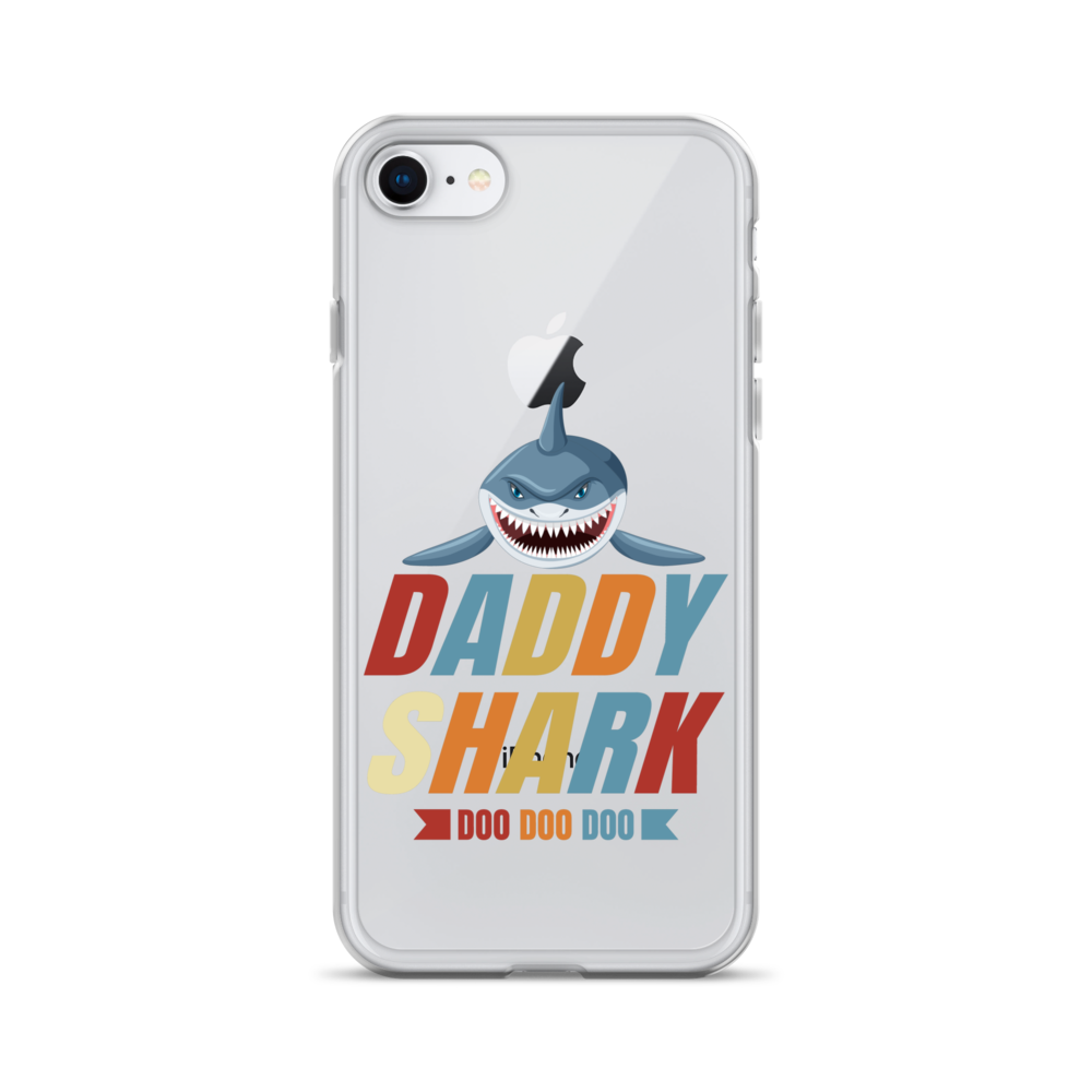 Daddy Shark Doo Doo Doo Clear Case for iPhone®