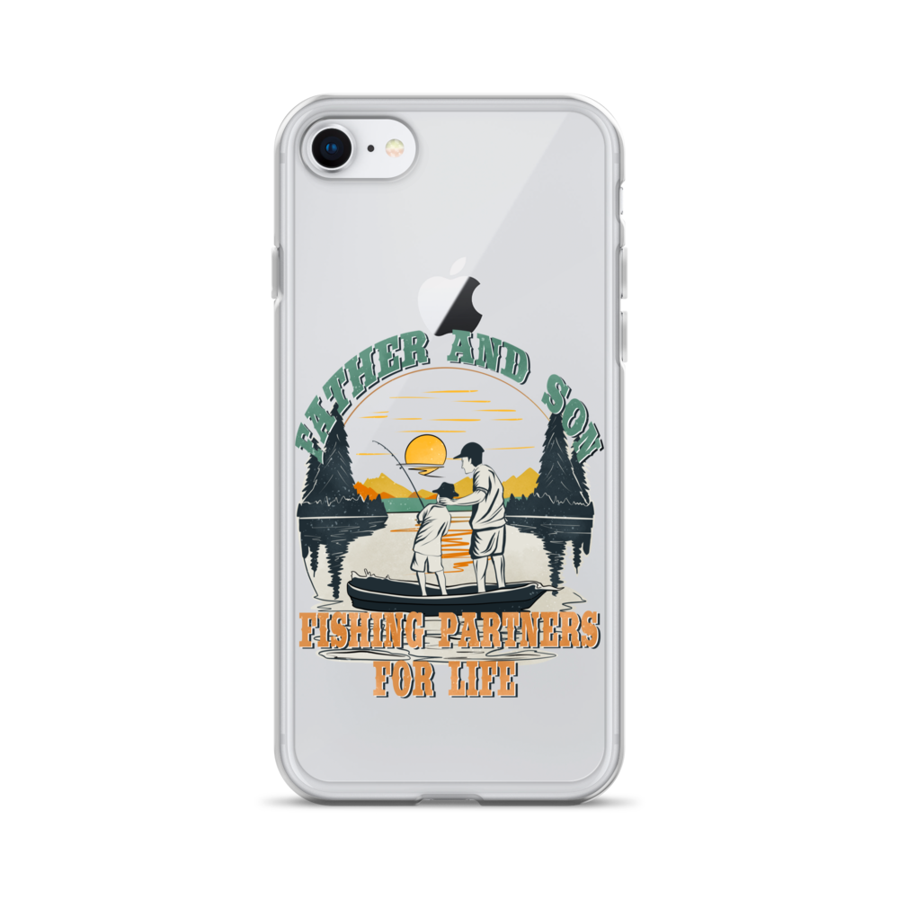 Father And Son Fishing Partners For Life Clear Case for iPhone®