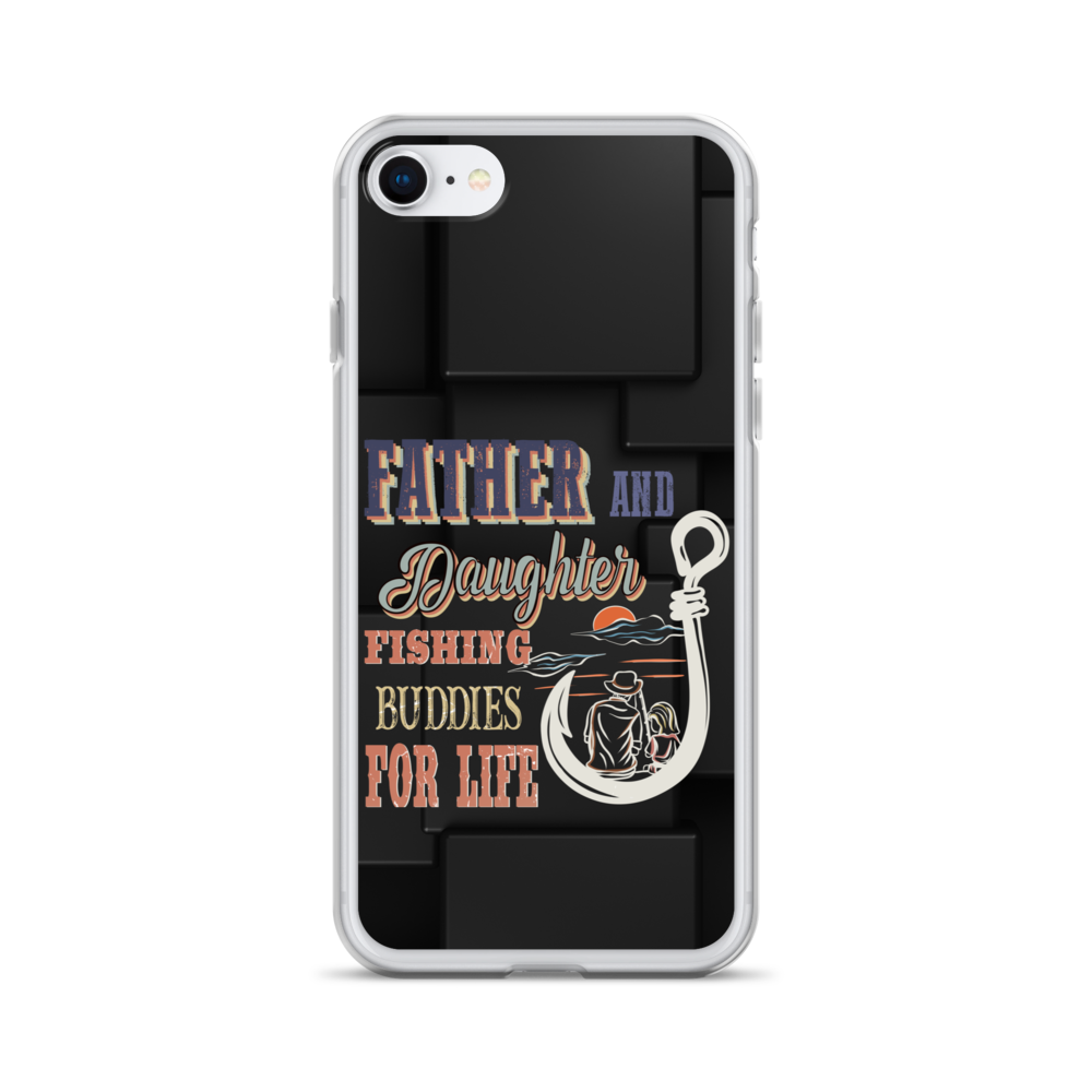 Father And Daughter Fishing Buddies For Life Clear Case for iPhone®