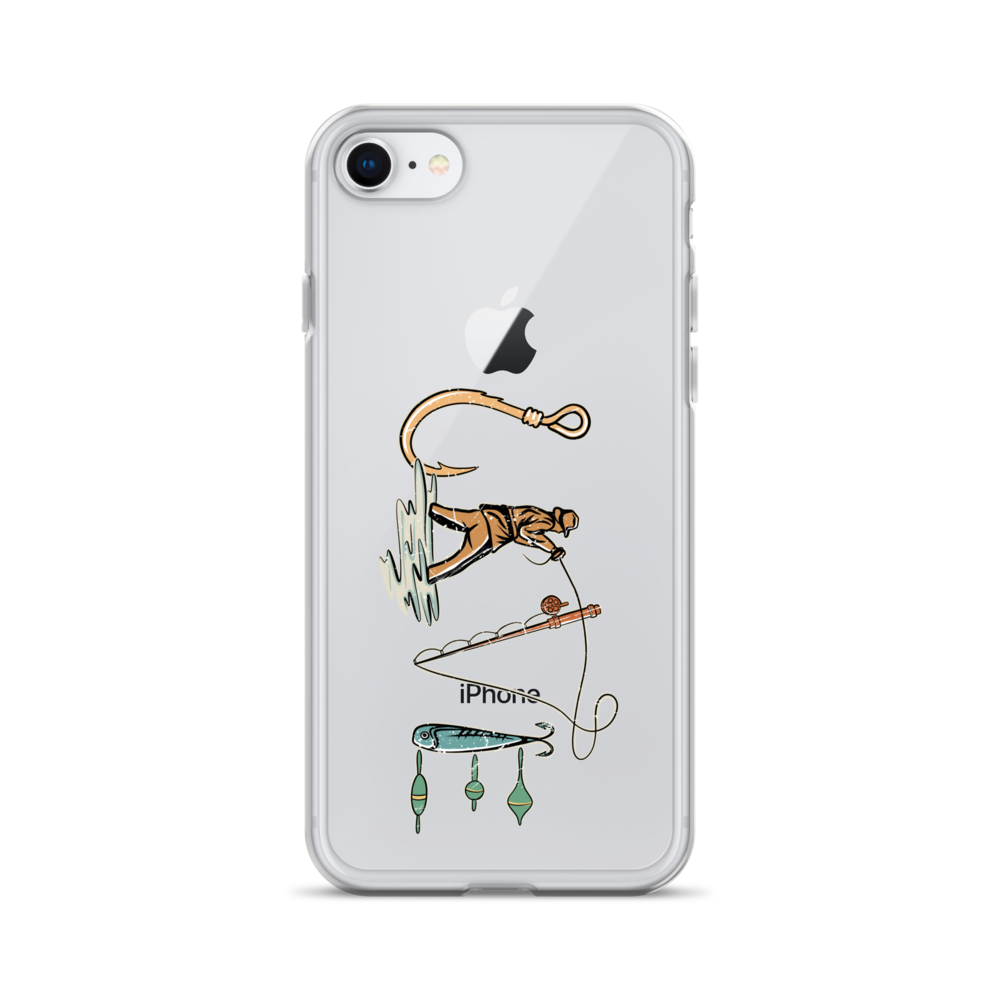 I Love Fishing Clear Case for iPhone®