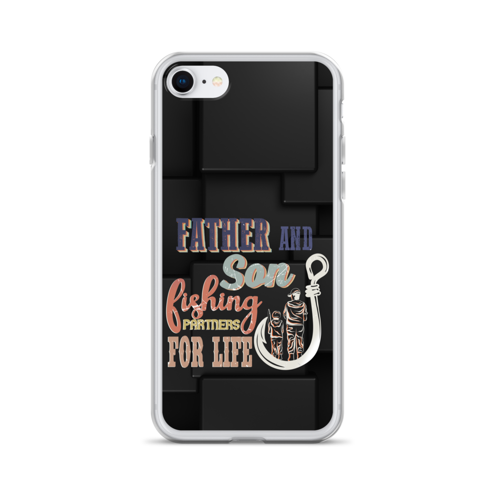 Father And Son Fishing Partners For Life Clear Case for iPhone®