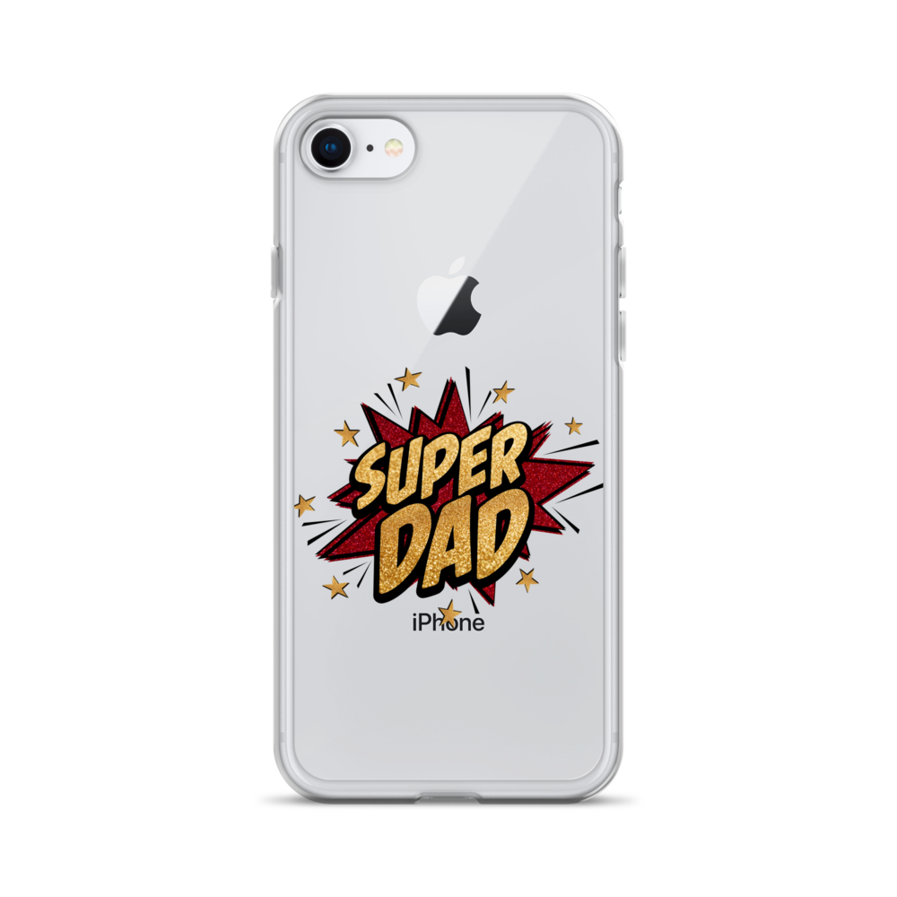 Super Dad Clear Case for iPhone®